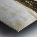 Australian adventurer on rural holiday Metal print