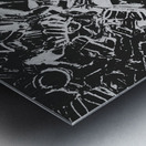 Scarecrows from all hallows way Metal print