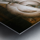 Vintage tea crate cafe art Metal print