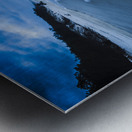 Moody blue Metal print