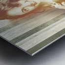 Female pinup photographer Metal print