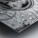 Wayback watch workshop Metal print