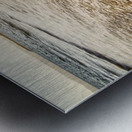 Sun surf and waves Metal print