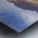 The western ridge Metal print