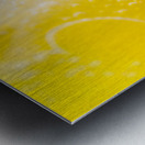 Macro lemonade bubbles Metal print