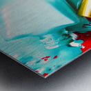 Liquid lacquer Metal print