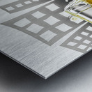 Paper New York Metal print