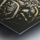 Medieval crests and swords Metal print