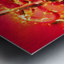 Seafood and heat it Metal print