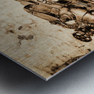 The old naval war room Metal print