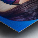 Woman On Vacation Metal print