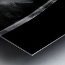 The rabbit hole Metal print