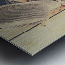 Stacking the deck Metal print