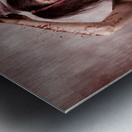 Living dead school girl in headline nightmare Metal print