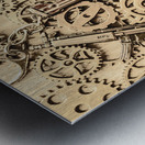 Pistol parts and rifle pinions Metal print