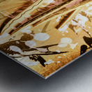 Ornamental orient Metal print