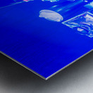 Neon bar Metal print