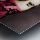 Dancing Stage Performer In Elegant Fashion Metal print