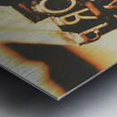 Layers of lies Metal print