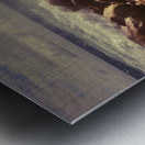 Tranquil ocean views Metal print