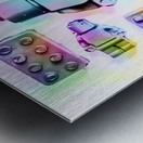 Lego lanes Metal print