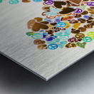 Heart of a hippie Metal print