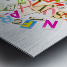 Play on golf words Metal print