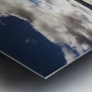 Sun drenched beach Metal print