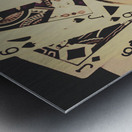 The wild west casino  Metal print