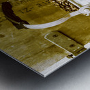 Bean shop cafe Metal print