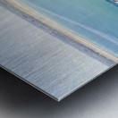 Oceanic harbour town Metal print