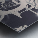 Stunt bike trickery Metal print