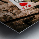 Red hot Blackjack Metal print