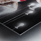 Beautiful Vogue Style Woman. Fashion Art Portrait Metal print