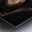 Female Panel Beater Metal print