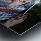 Golf Or Pool Metal print