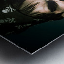 Man With Gun Metal print