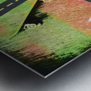 Retro skaters parade Metal print