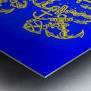 Hook line and sinker Metal print