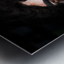 Dark Scary Clown Metal print