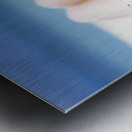 Summer Sun Beach Bather Metal print