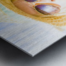 Face Of A Woman In Sunglasses On Holiday Metal print