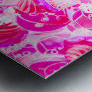 Strawberry sweets Metal print