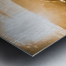 Morning ocean panorama Metal print