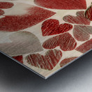 Amorous abstract Metal print