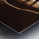 X marks the spot Metal print