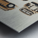 Retro ride Metal print