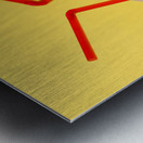 Romantic summer holiday concept  Metal print