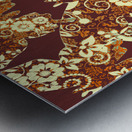 Boho butterflies Metal print