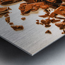 8-bits to mega-bites Metal print